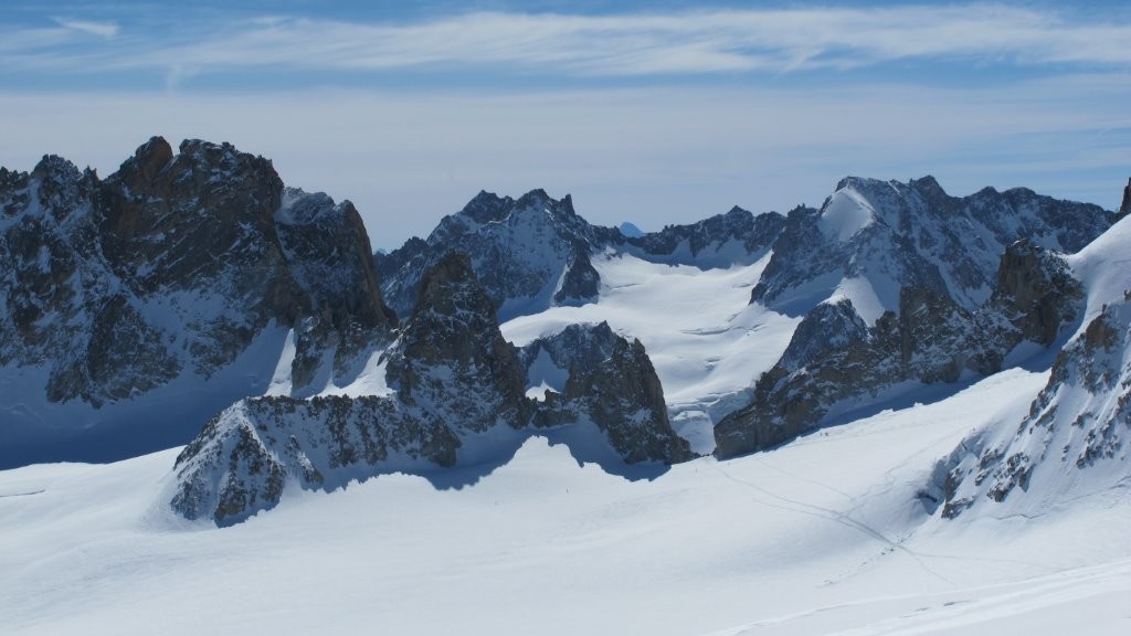 Fenêtre de Saleina et Aiguilles Dorées