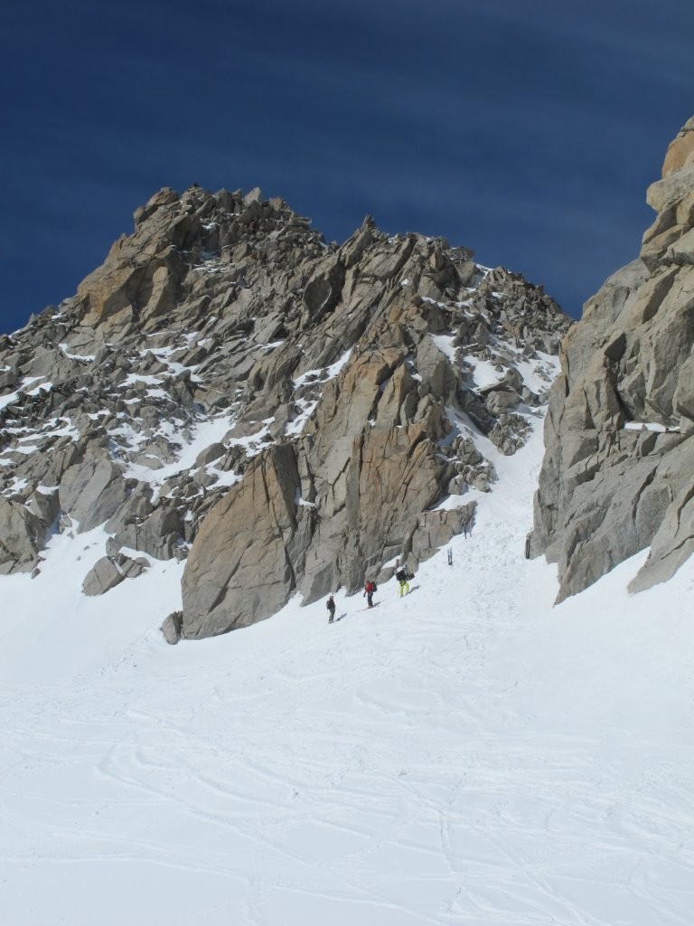 Accès à l'Aiguille du Tour