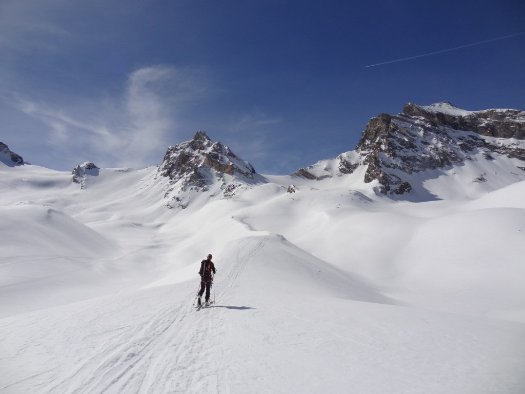 Montée au col du Fons