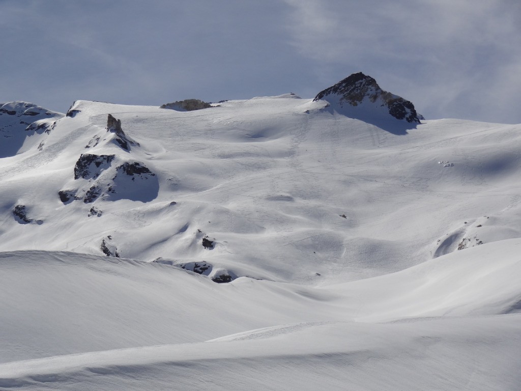 Glacier de la Galise versant italien