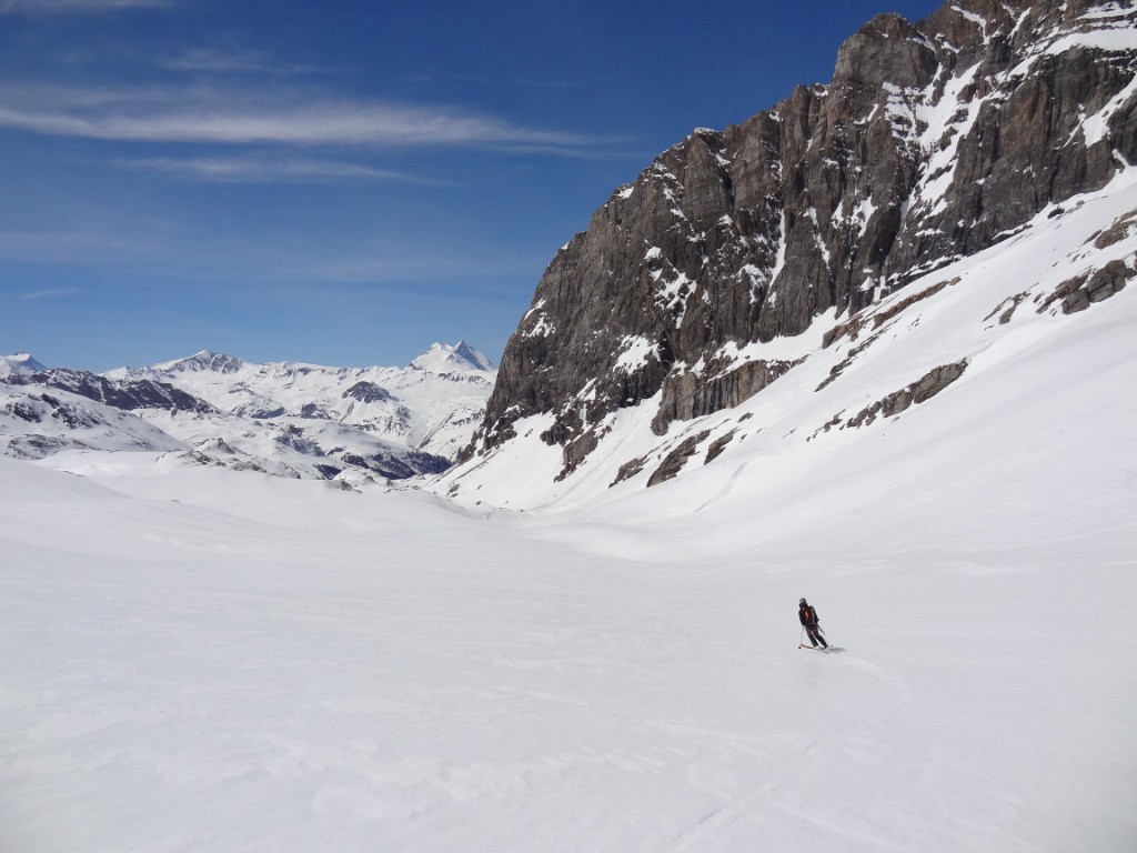 Avant les pentes de la cavale