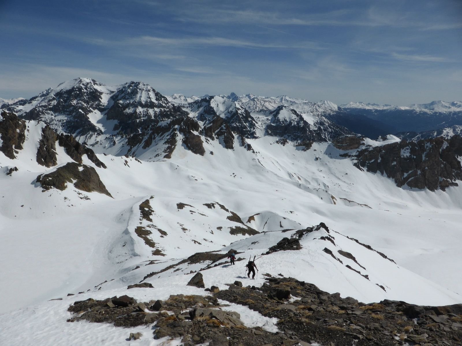 #37 Sur l Sur l'arête en direction du Pas du Lac Blanc