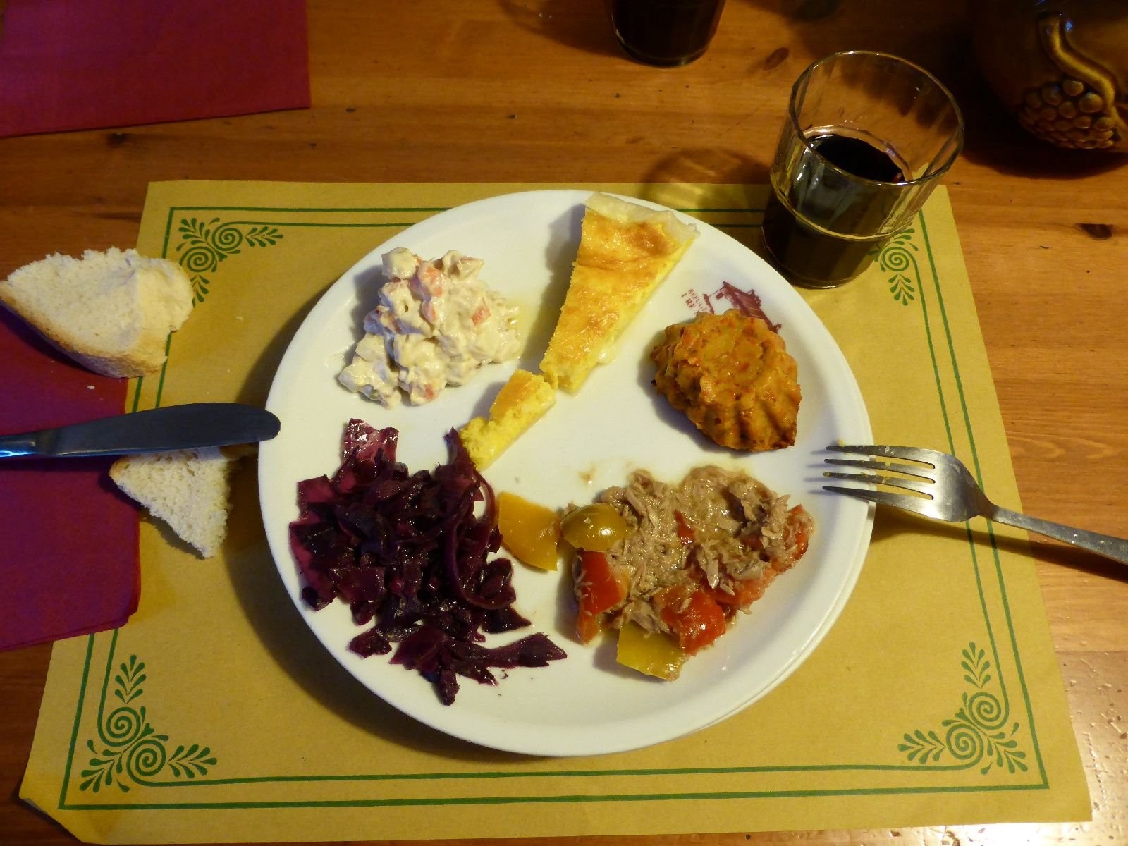 #26 Une assiette colorée Une assiette colorée