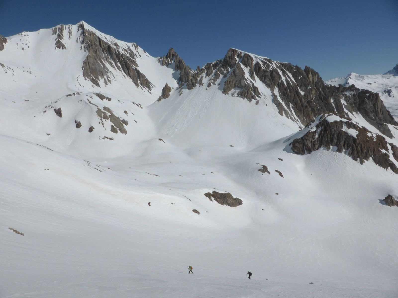 #53 Col des Béraudes sous la Pointe des Cerces Col des Béraudes sous la Pointe des Cerces