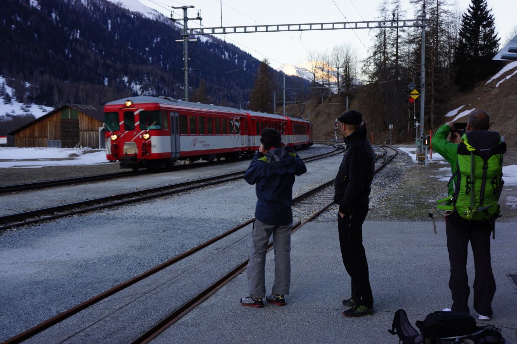 Accès en train: le plus du raid en Suisse.