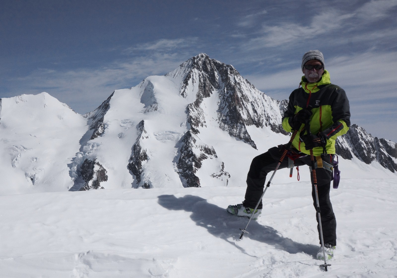 Yves aussi grand que le Finsteraarhorn.