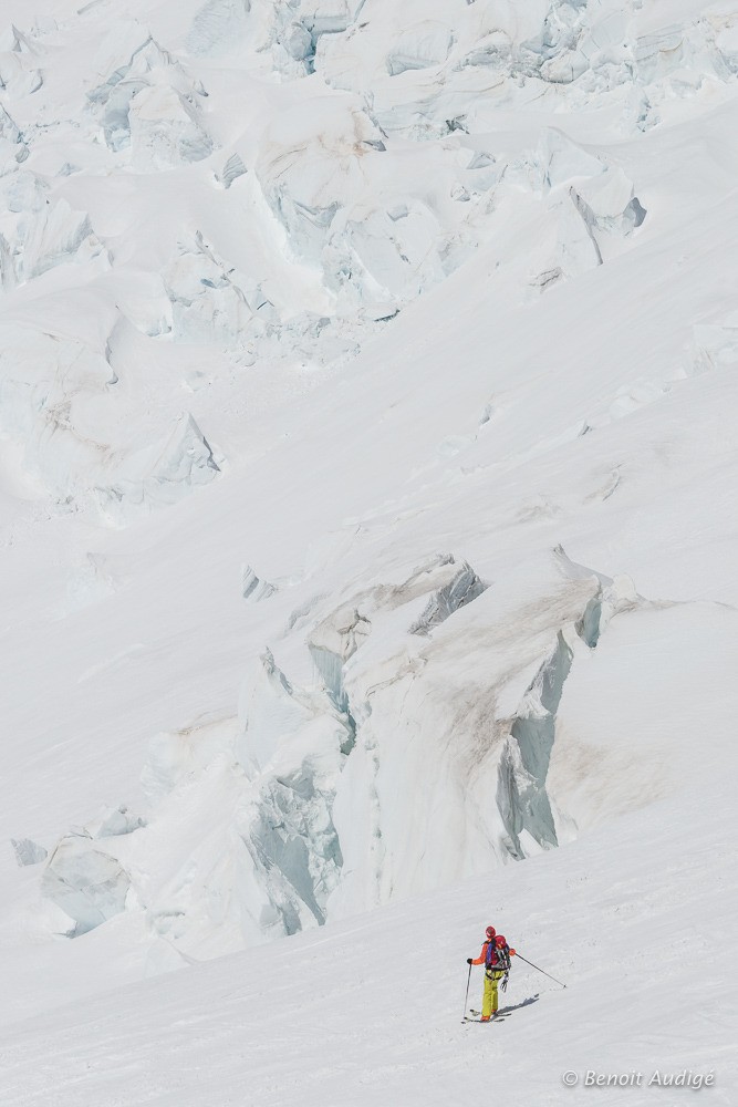 Descente vers l'aletschgletscher

