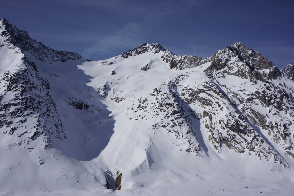 Le chemin vers le Scheuzerjoch