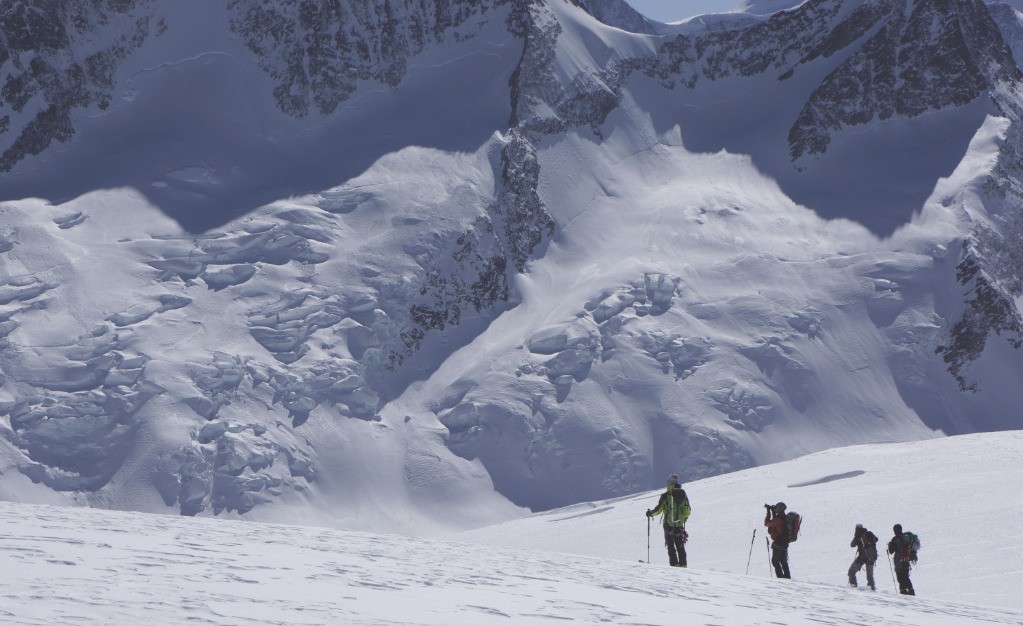 Descente vers le Grindelwaldgletscher.