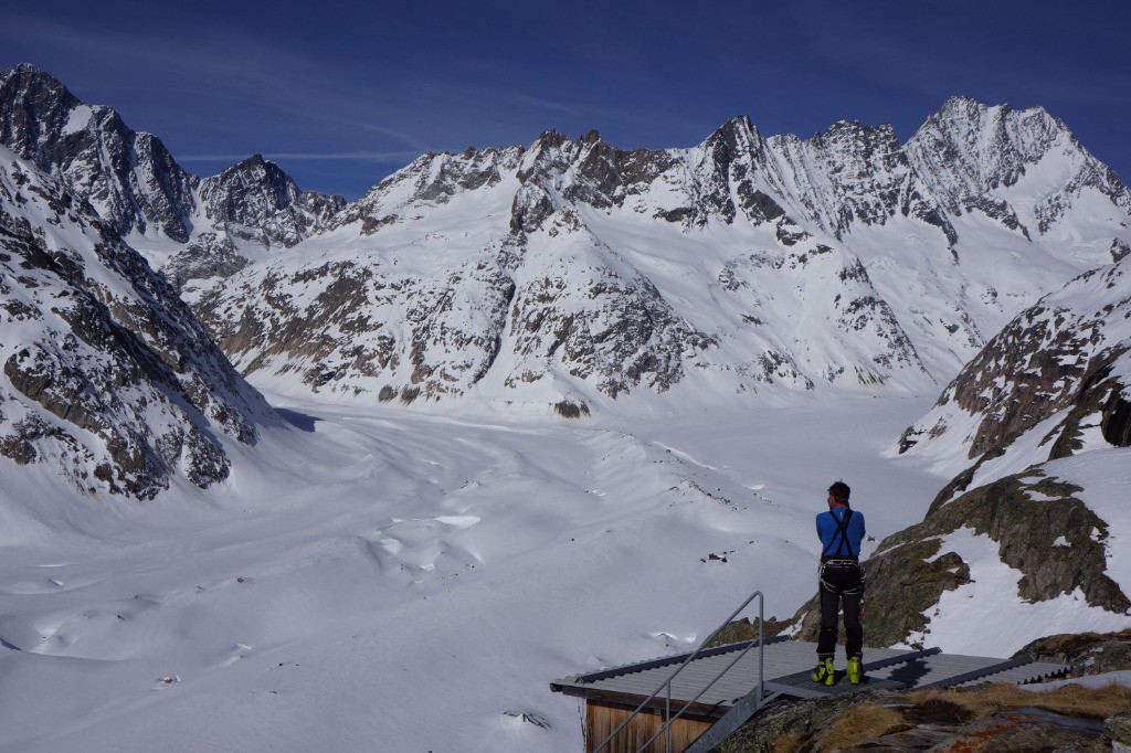 Depuis la Lauteraarhutte