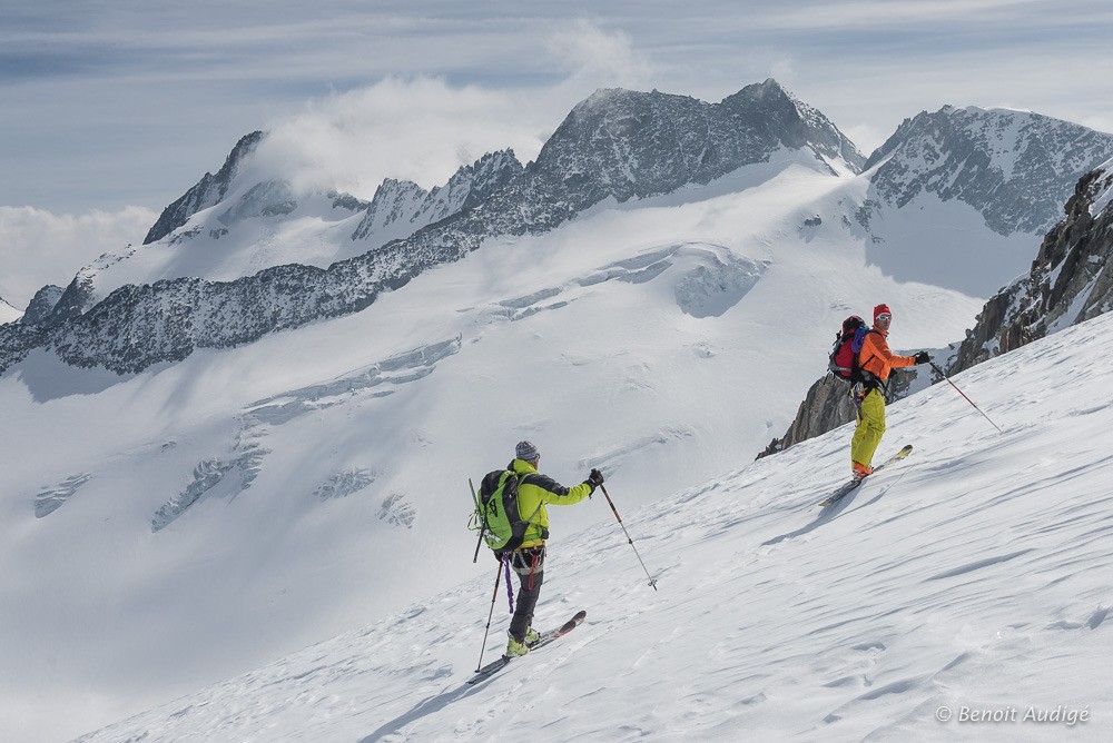 En route vers l'Oberaarjoch
