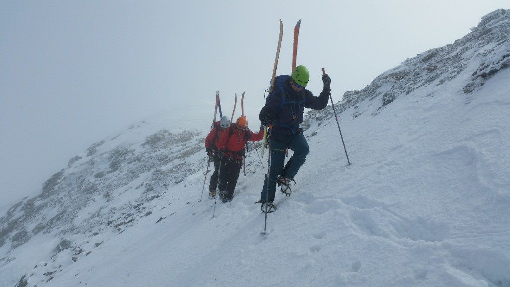 Fin des arêtes, c'est sec...