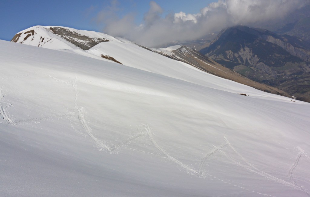 #10 Trace de montée en accord avec le paysage Trace de montée en accord avec le paysage