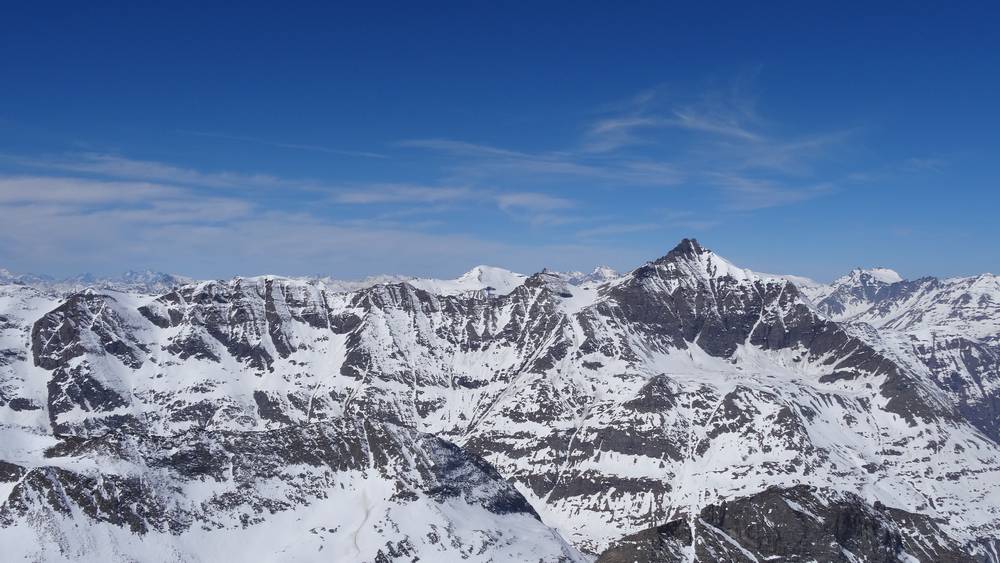 Pointe de Ronce, Parrachée, Charbonnel et Vallonet du Roc