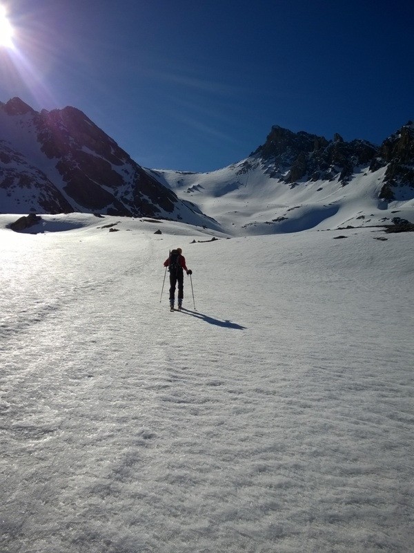 Montée dans le Vallon d'Albert