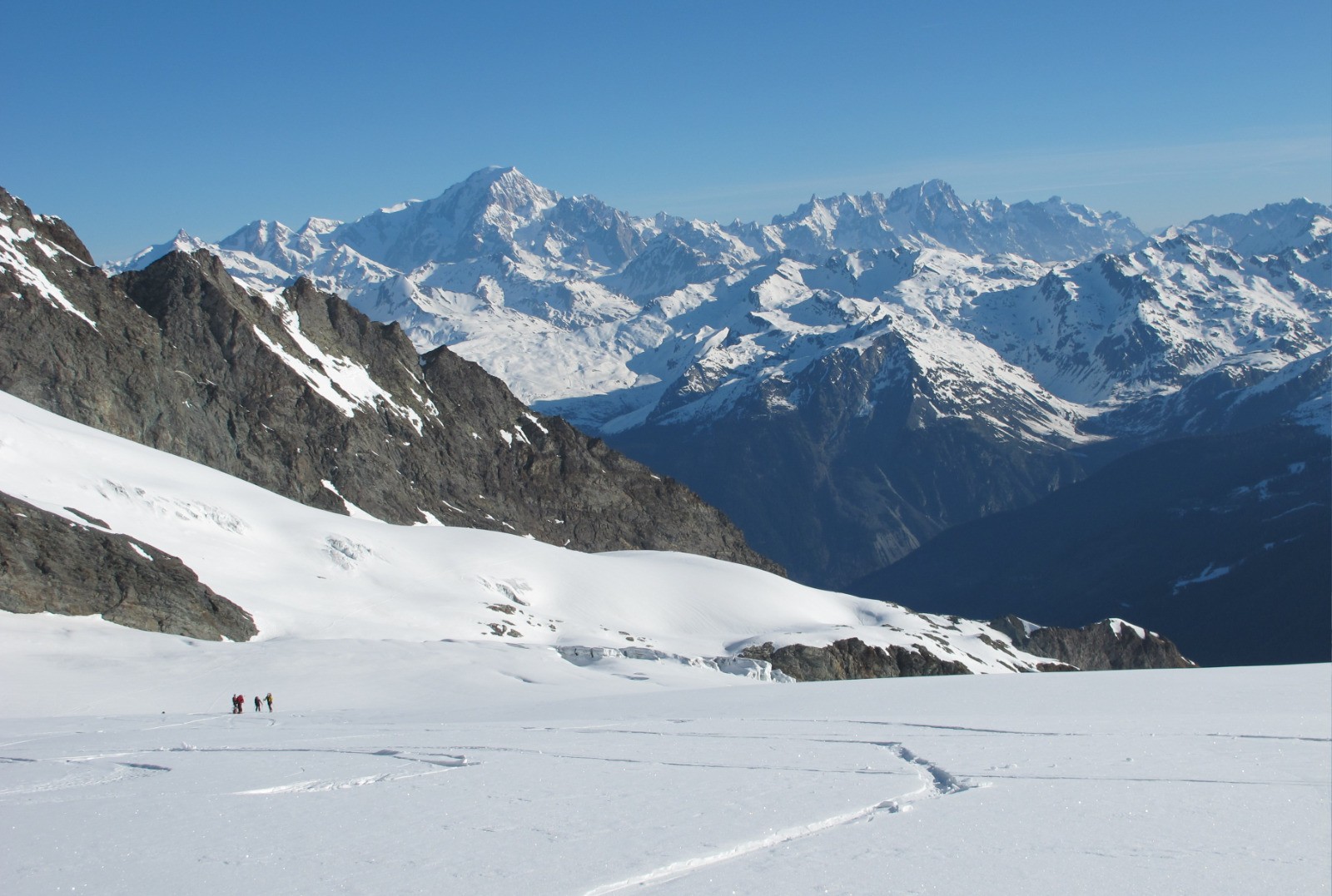 Dôme de la Sache - Chaîne du Mont-Blanc