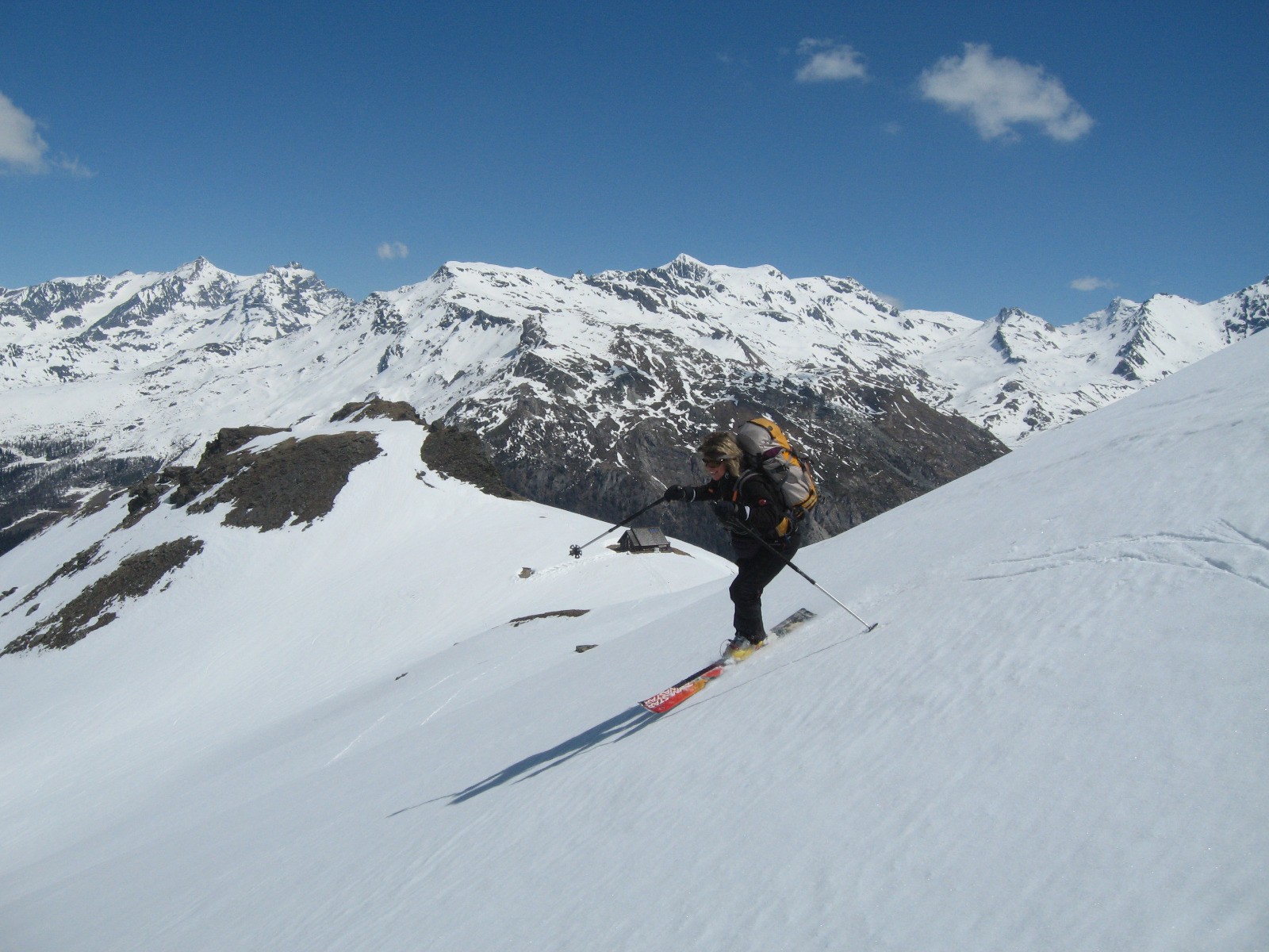 Dôme de la Sache - Arrivée au Refuge de Turia le lundi