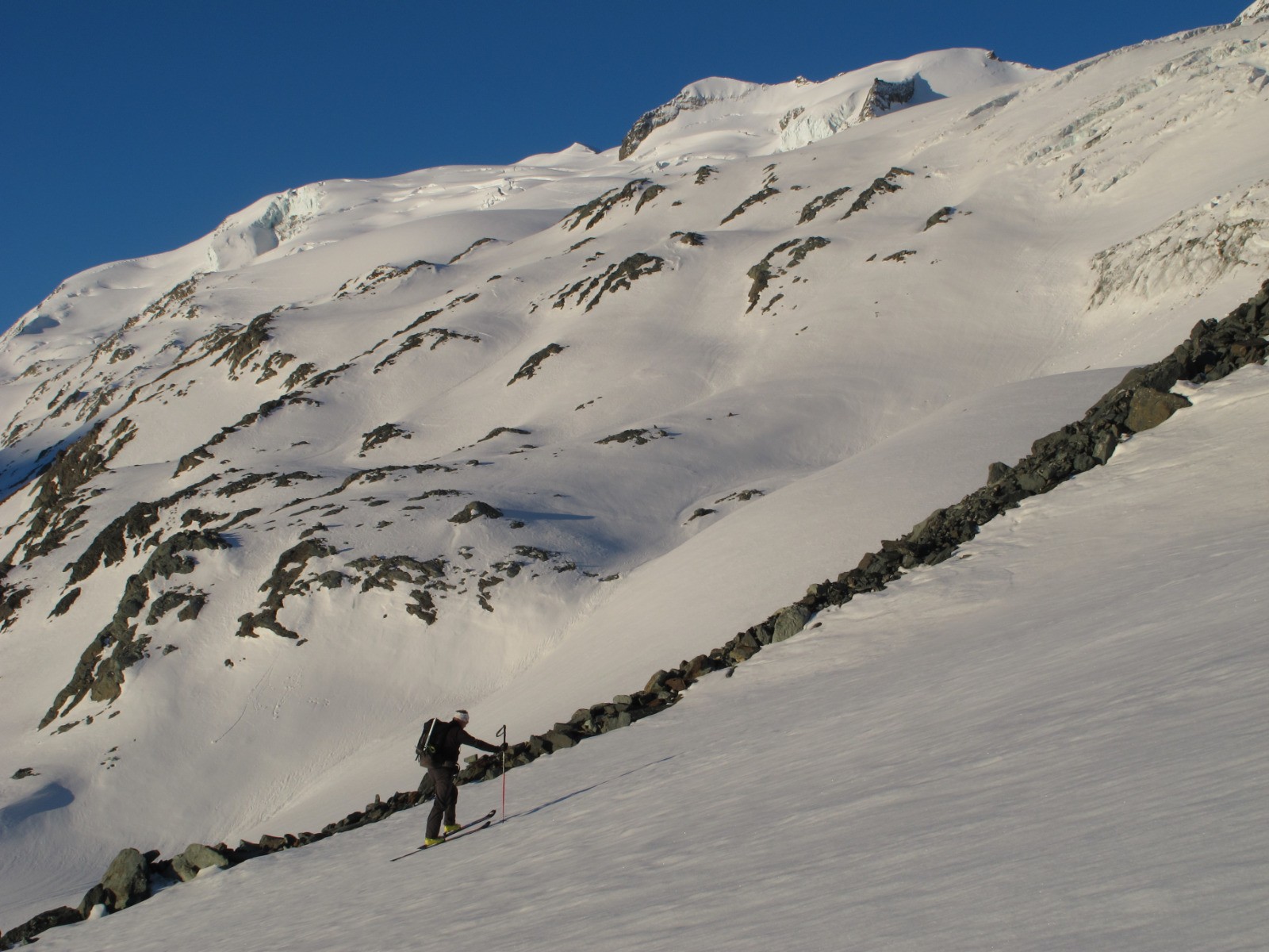 Dôme de la Sache - En direction du glacier