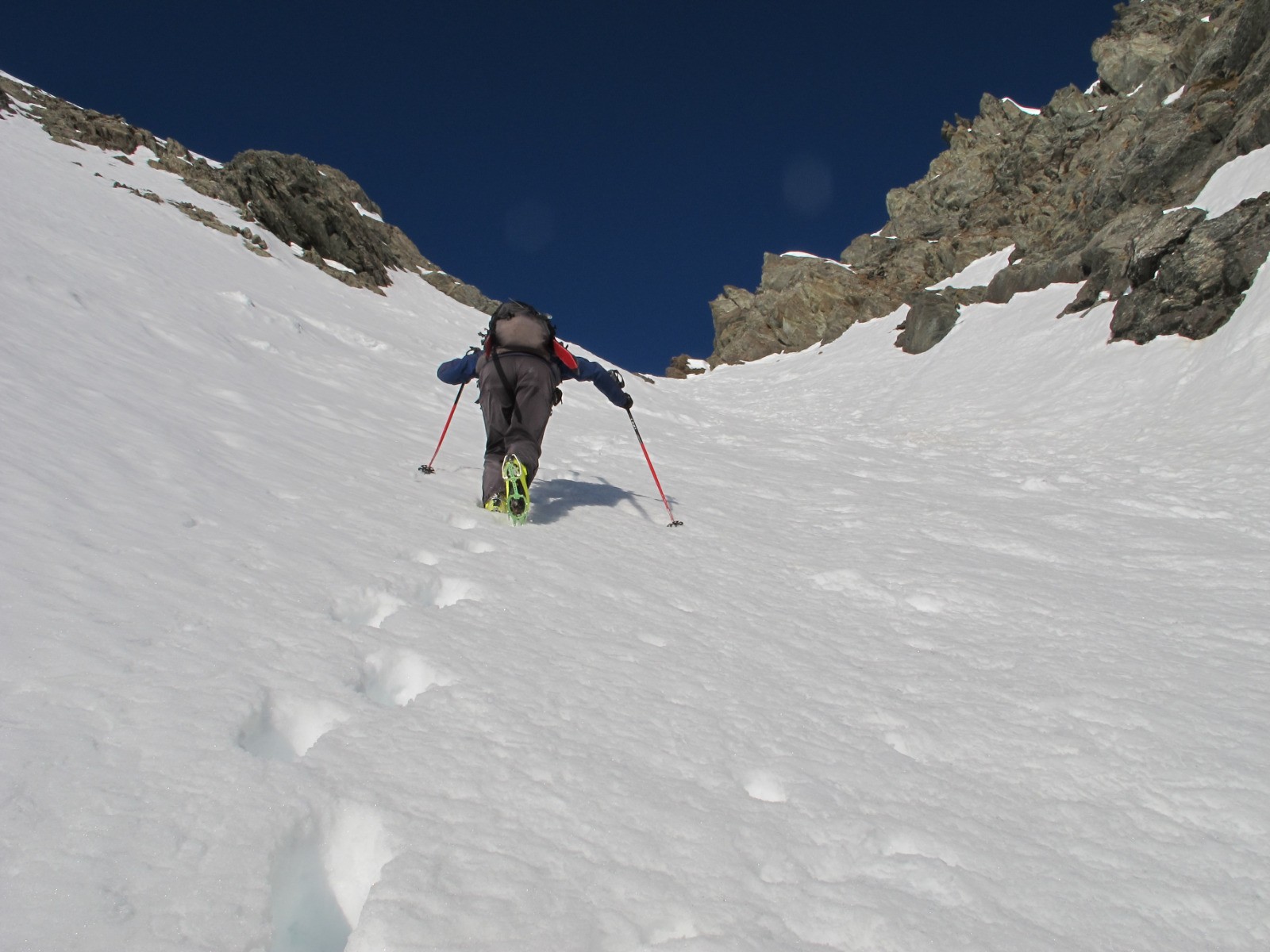 Mont Pourri - Les marches bienvenues !