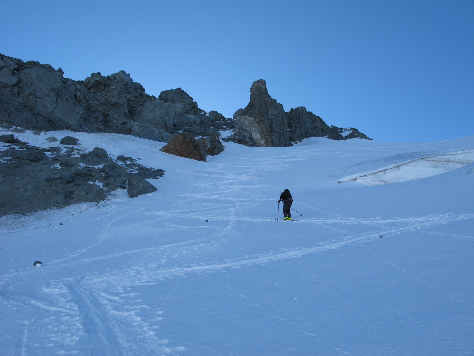 Mont Pourri - Sur le glacier du Grand Col