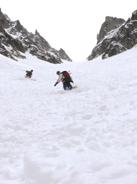 #3 Olivier en snow et JY en ski Olivier en snow et JY en ski