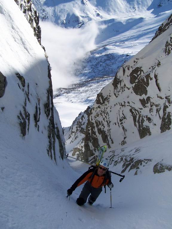 #2 couloir oriental, milieu : un peu étroit... couloir oriental, milieu : un peu étroit...