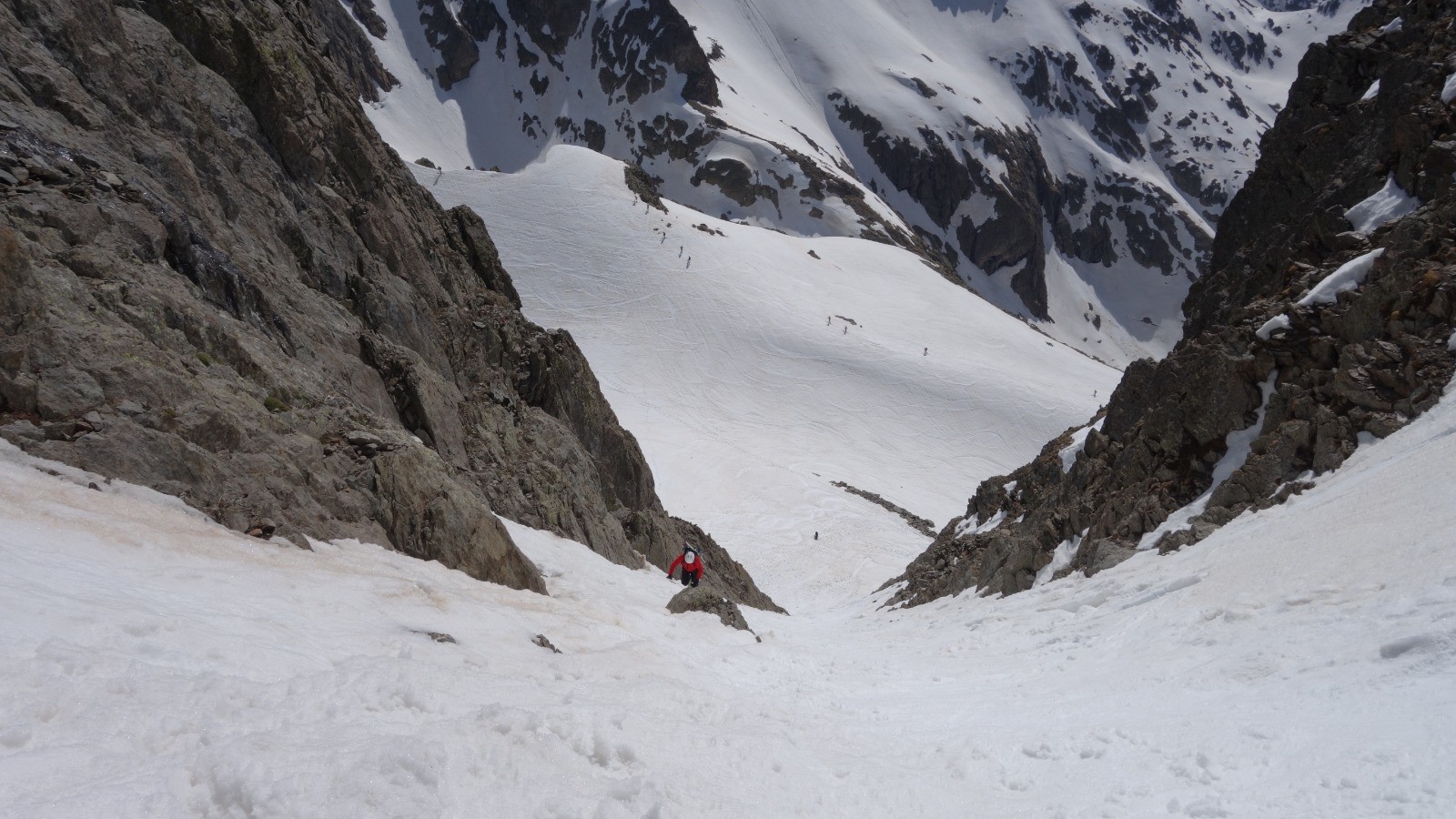 #8 Le couloir Est depuis la Selle Le couloir Est depuis la Selle