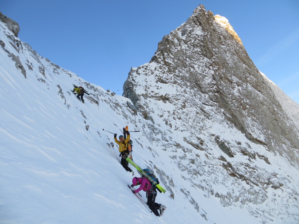 descente en desescalade de la breche
