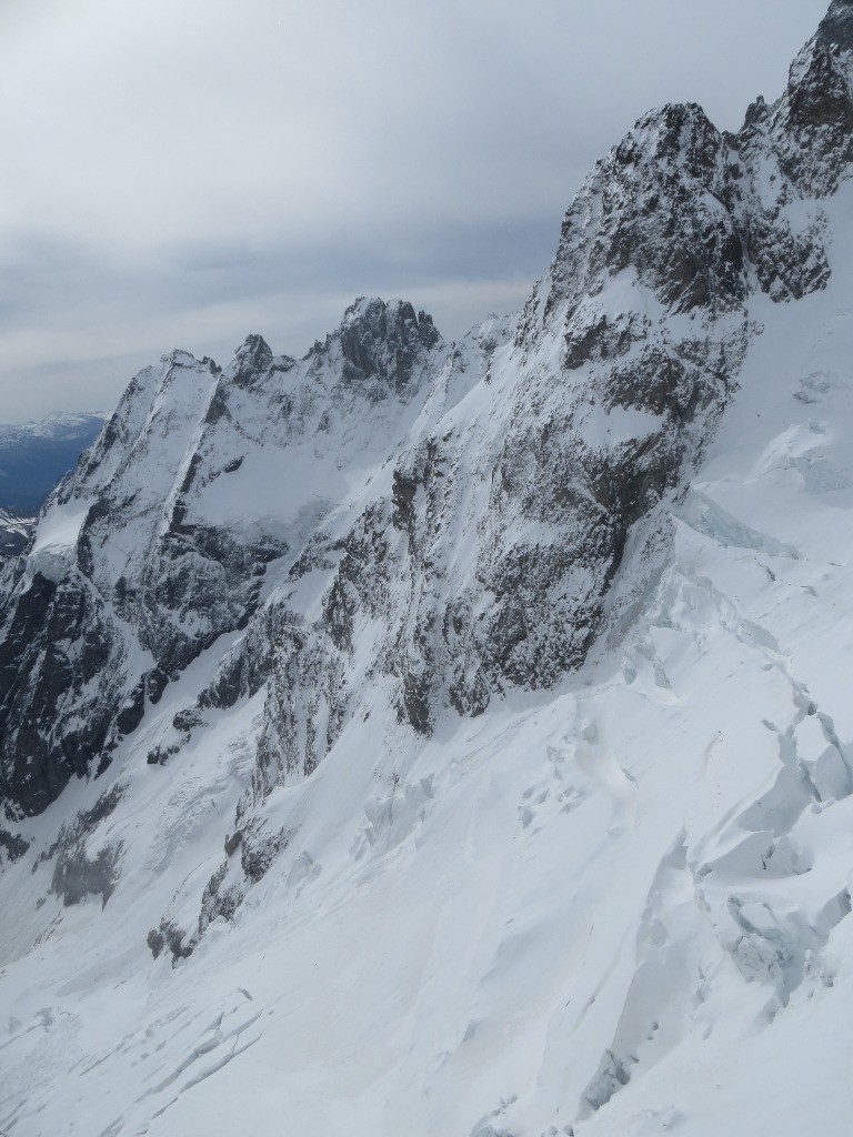 glacier de l'homme depuis l'aigle