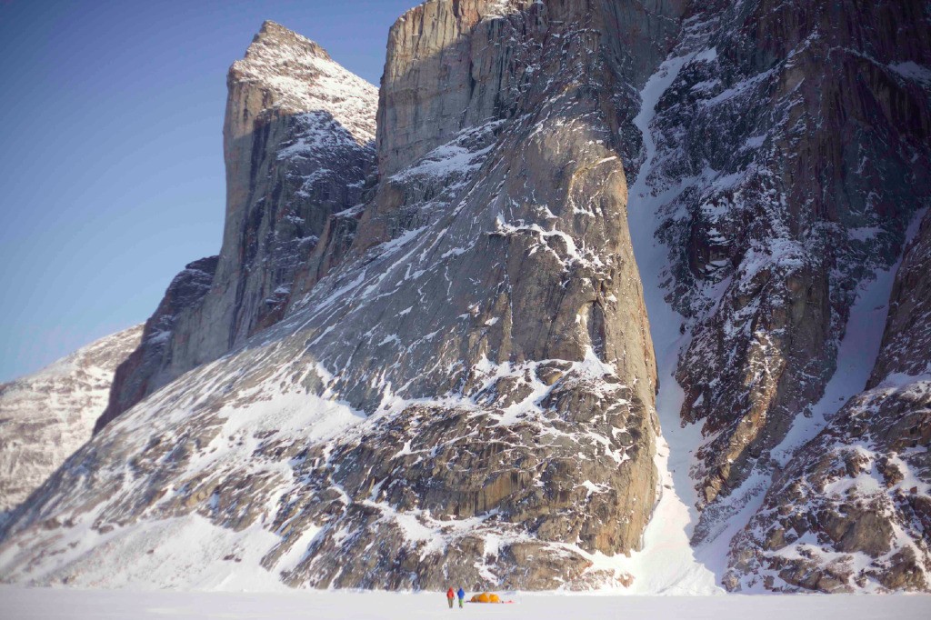 Le couloir depuis la banquise - 
photo de Thibaut Lacombe