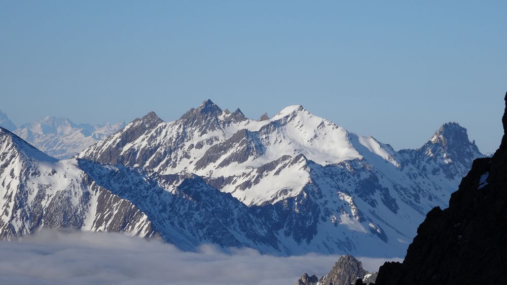 #6 Roignais, Pointe de Combe Neuve et Aiguille de la Nova Roignais, Pointe de Combe Neuve et Aiguille de la Nova