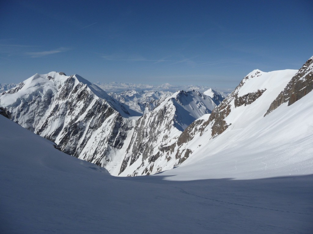#19 Descente sur le glacier du Miage italien Descente sur le glacier du Miage italien