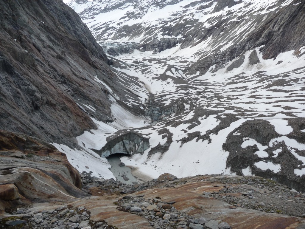 Mauvais Pas : passage du pont de glace