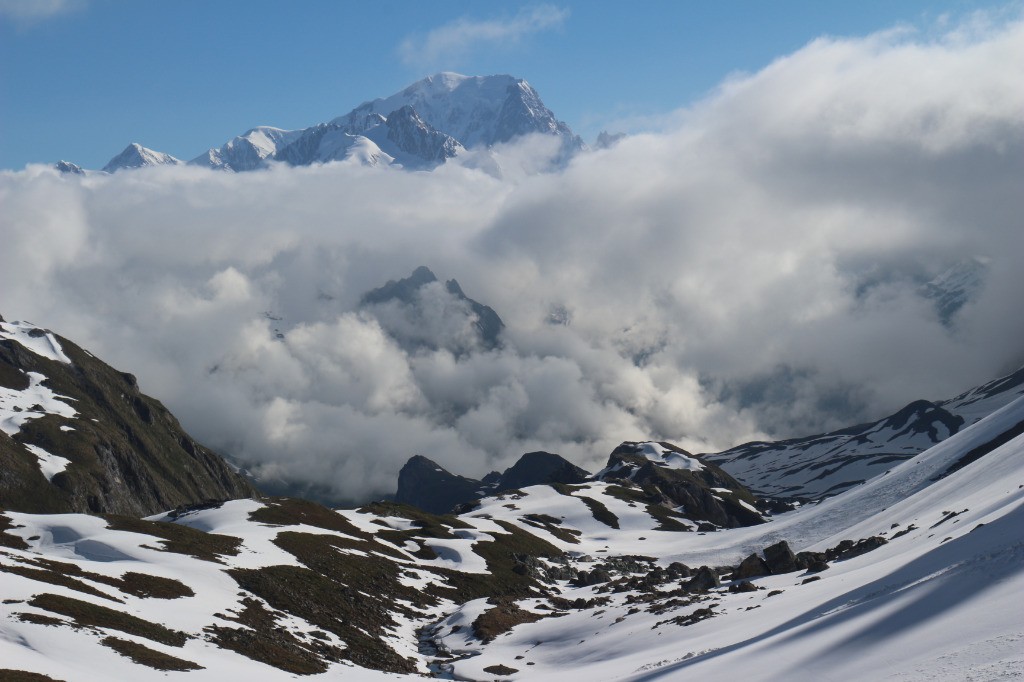 le Mont Blanc et ses courtisans
