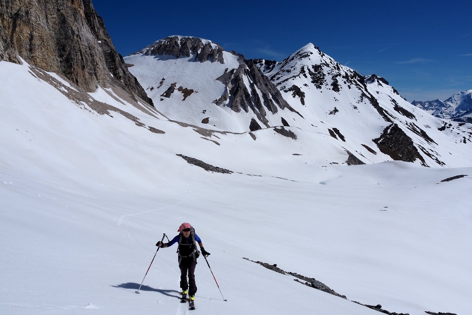 Dans le secteur du Col du Soufre.