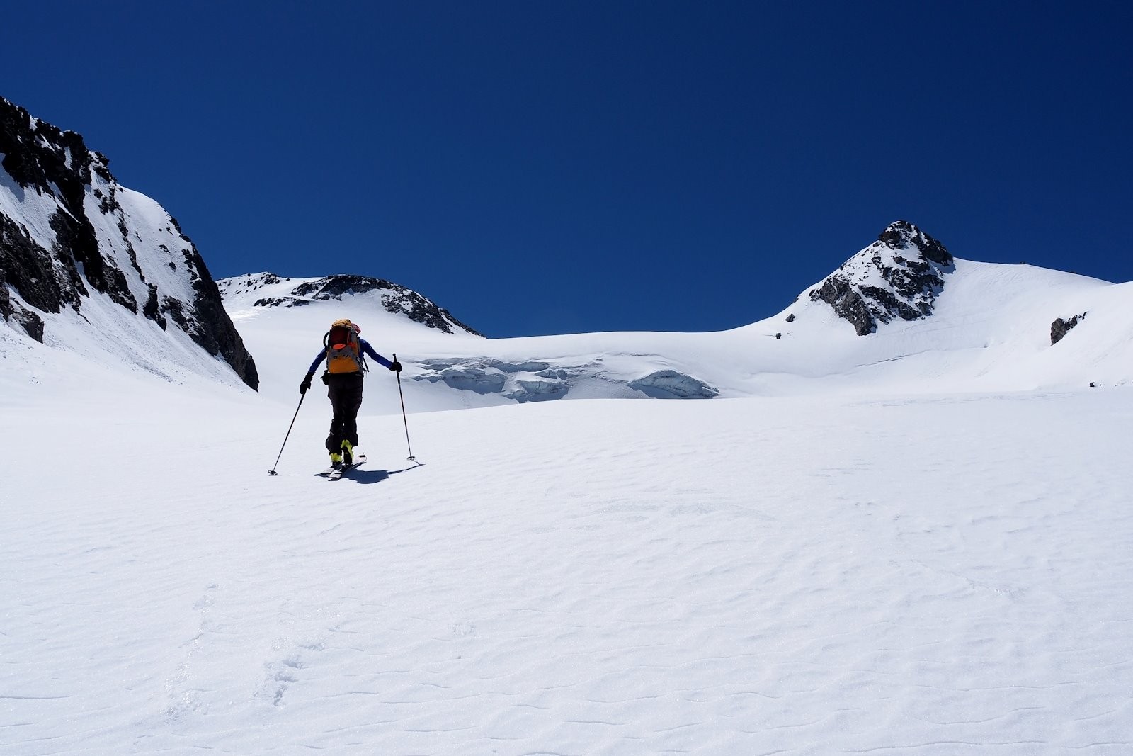 Entre Dôme et Aiguille de Polset.