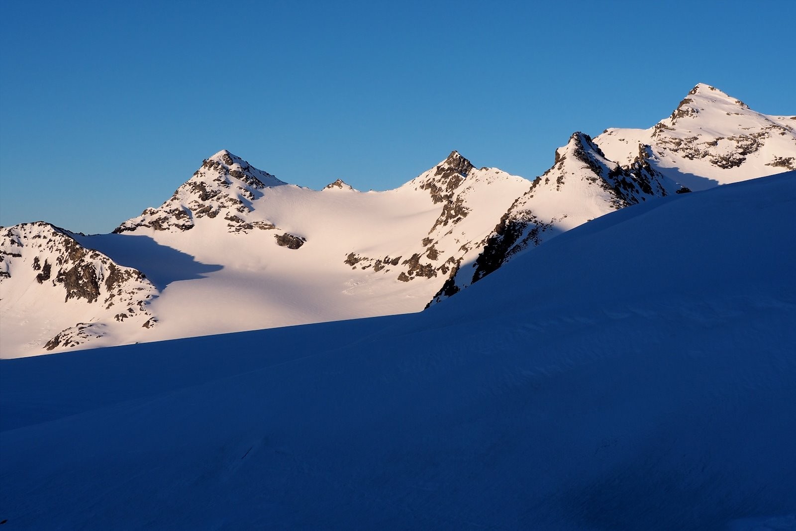 Belle lumière en ce début de matinée.