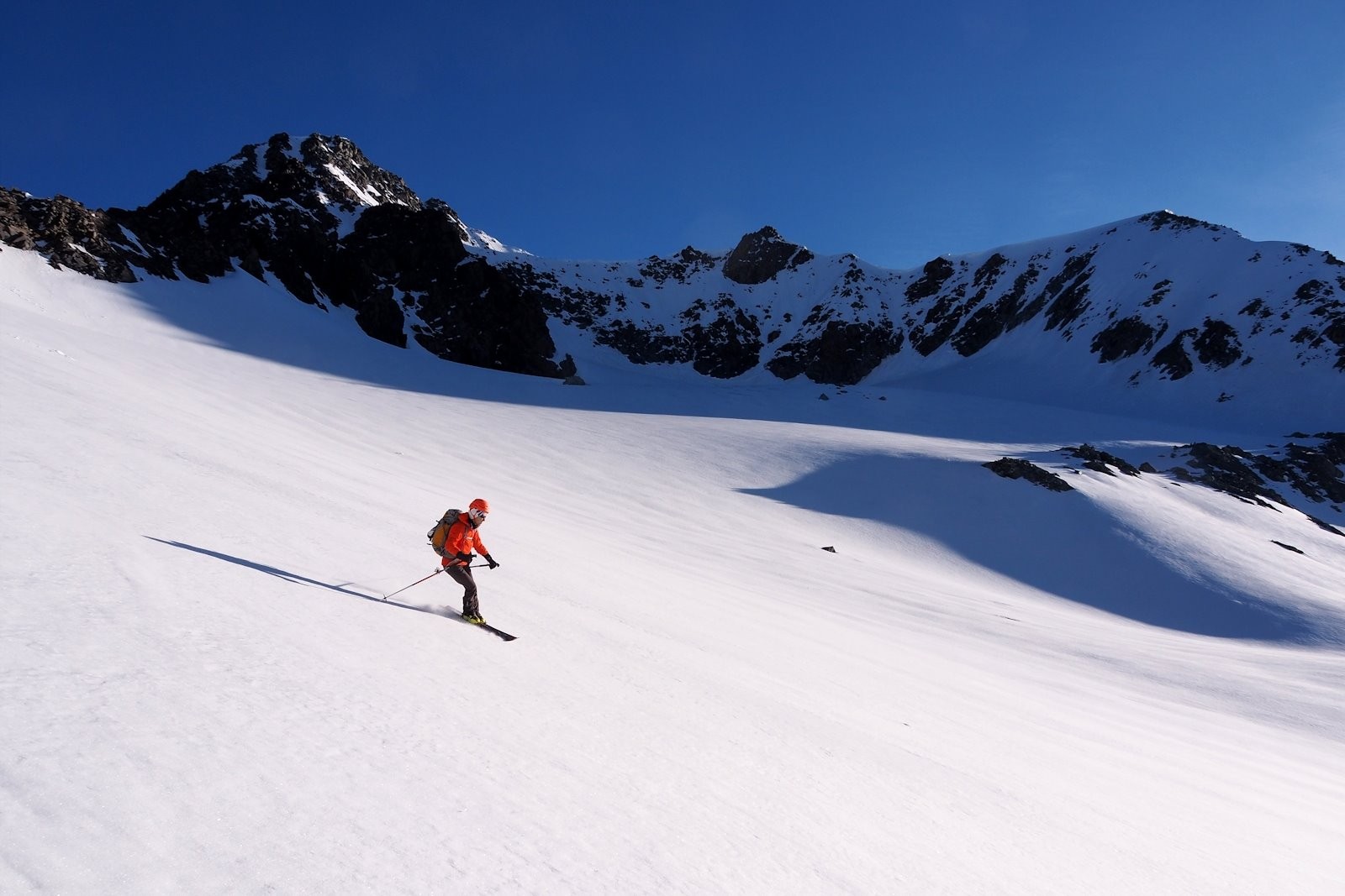 Aller-retour sur le Glacier de Polset.