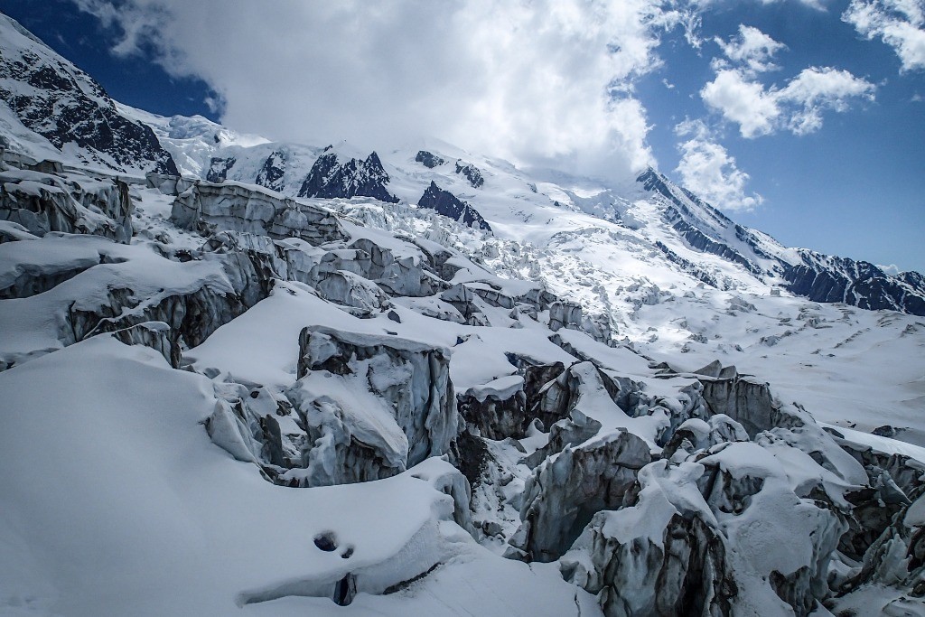 Plutôt chaotique ce glacier