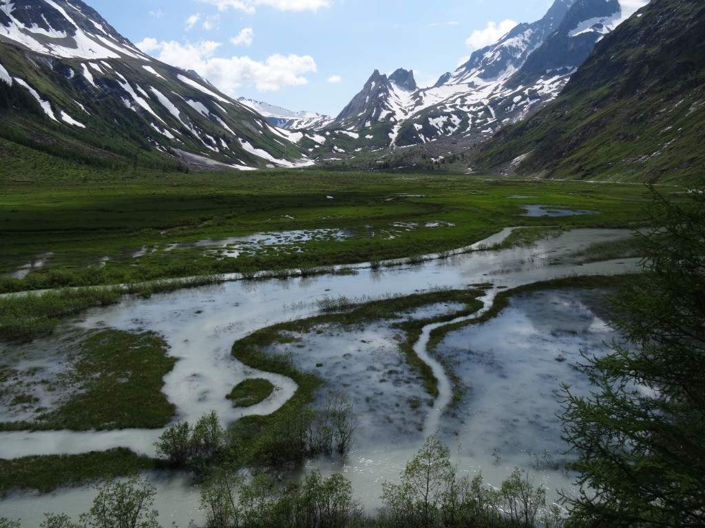 plaine du lac Combal