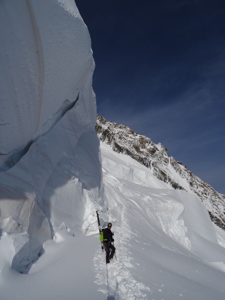 sous le gentil sérac du Maudit