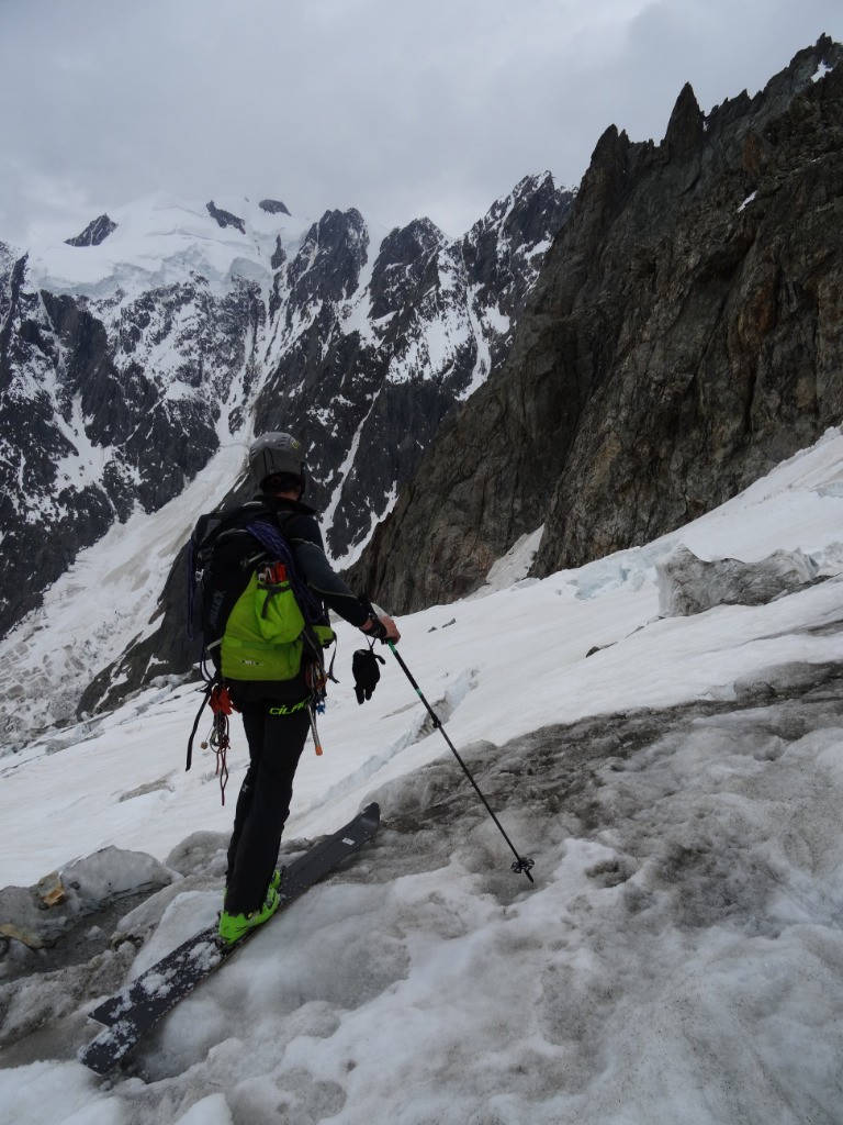 Ju sur le glacier du Dôme