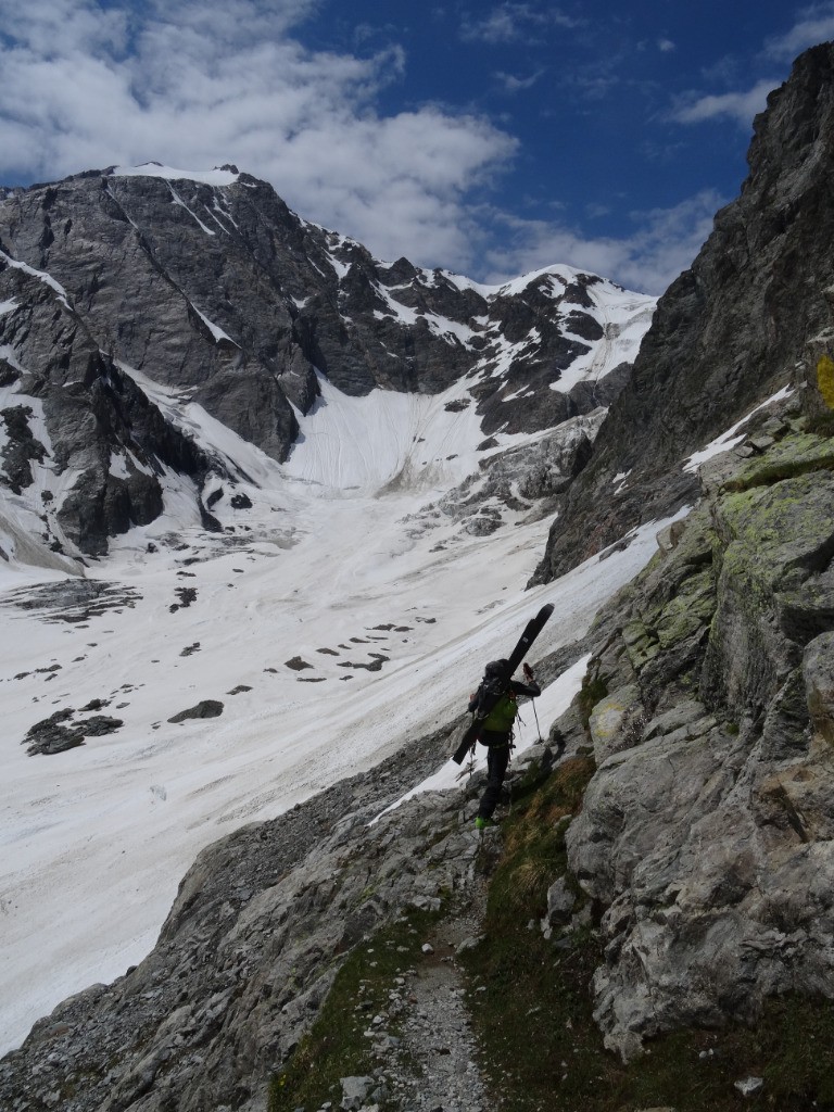 vers le col du Miage