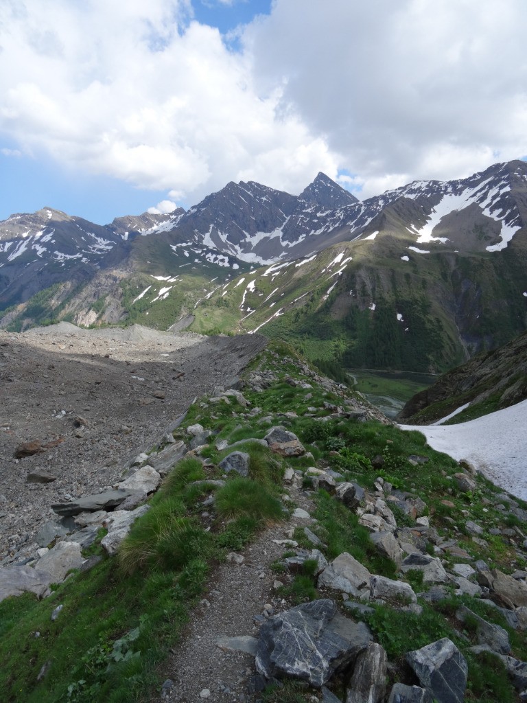 moraine du Miage