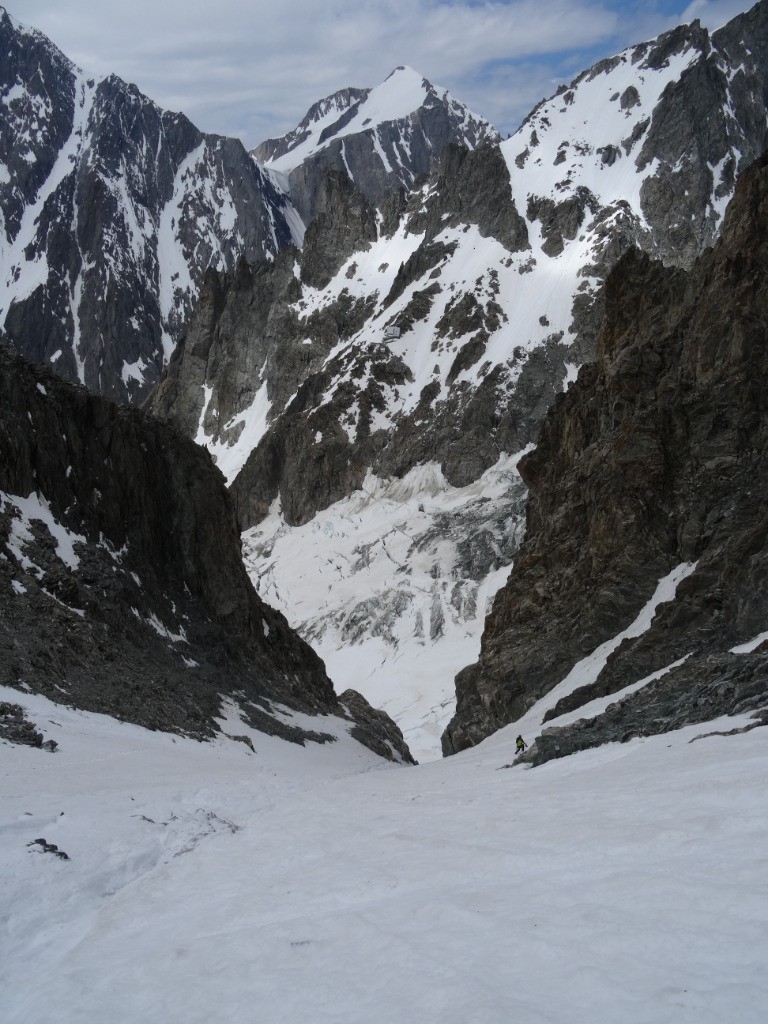 dans le couloir du refuge Q.Sella