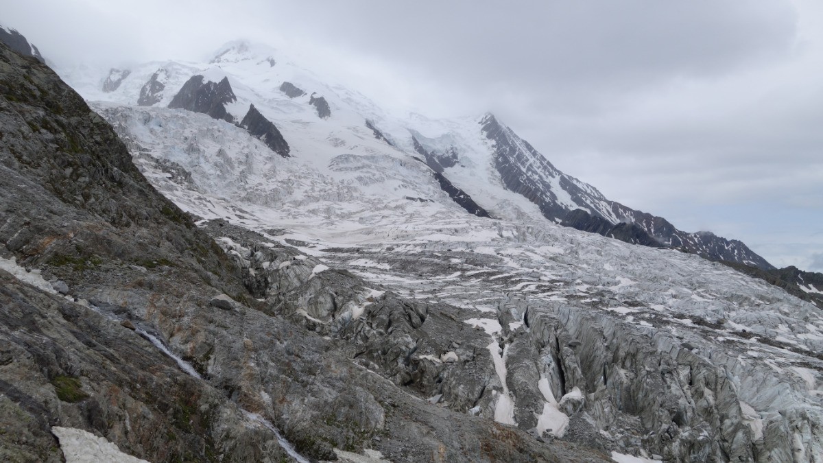 #3 Le glacier des Bossons fait peine à voir! Le glacier des Bossons fait peine à voir!