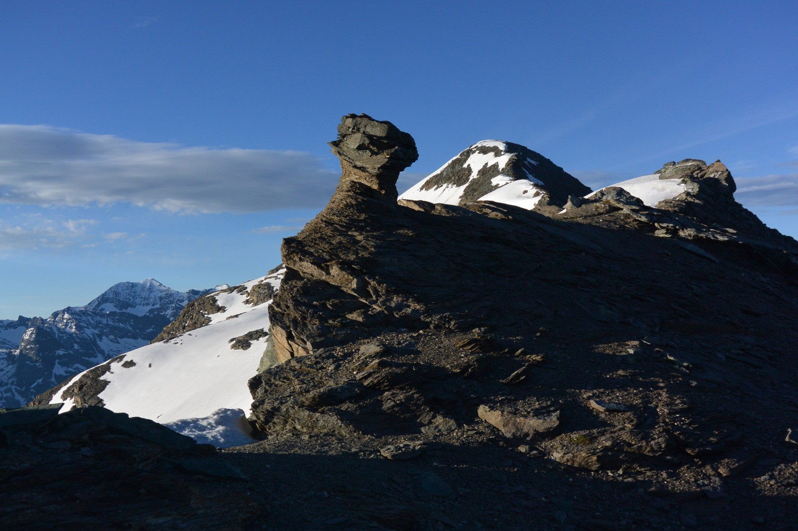 #4 Col de l Col de l'Ouille Noire et son gendarme caractéristique