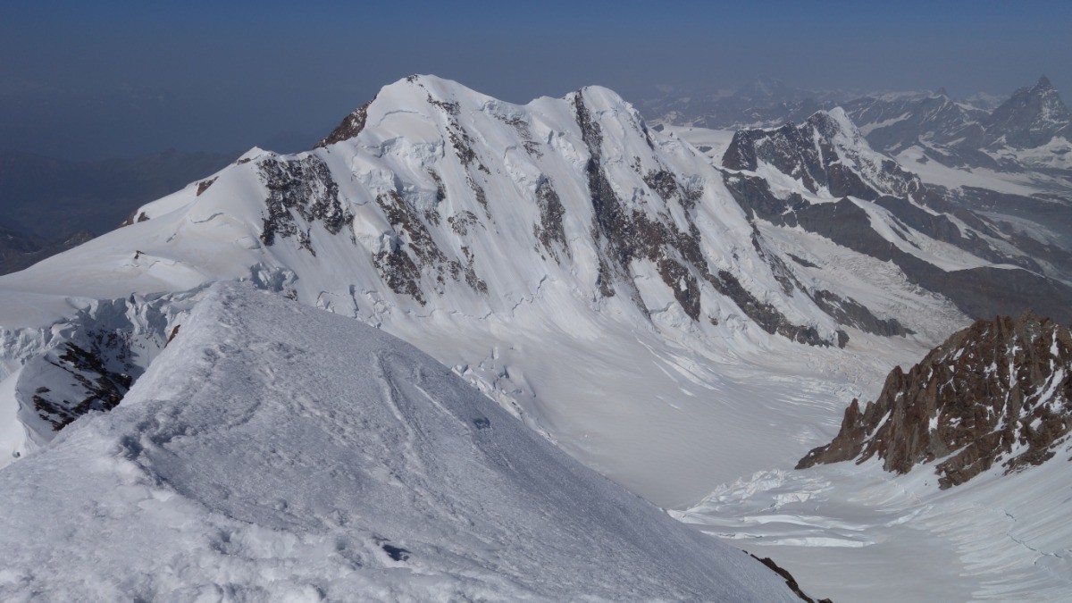 Panorama sur le Lyskamn