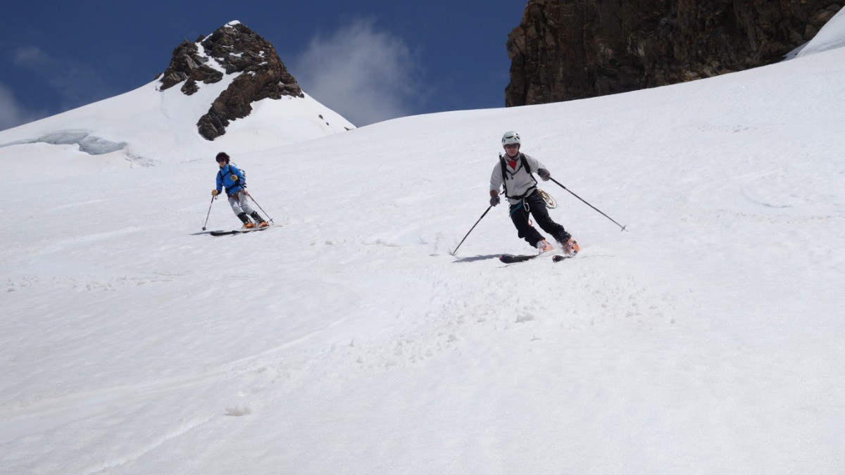 Bonne moquette sous le Balmenhorn