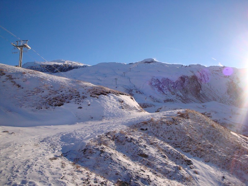 #2 Traversée enneigée pour rejoindre les pistes Traversée enneigée pour rejoindre les pistes